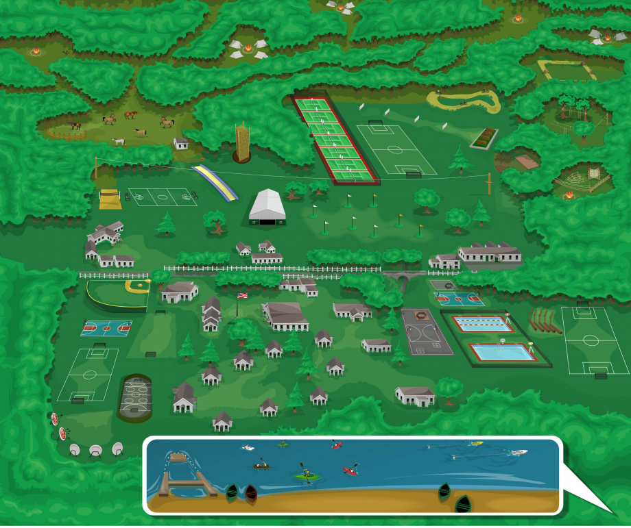 Map - Camp Schodack